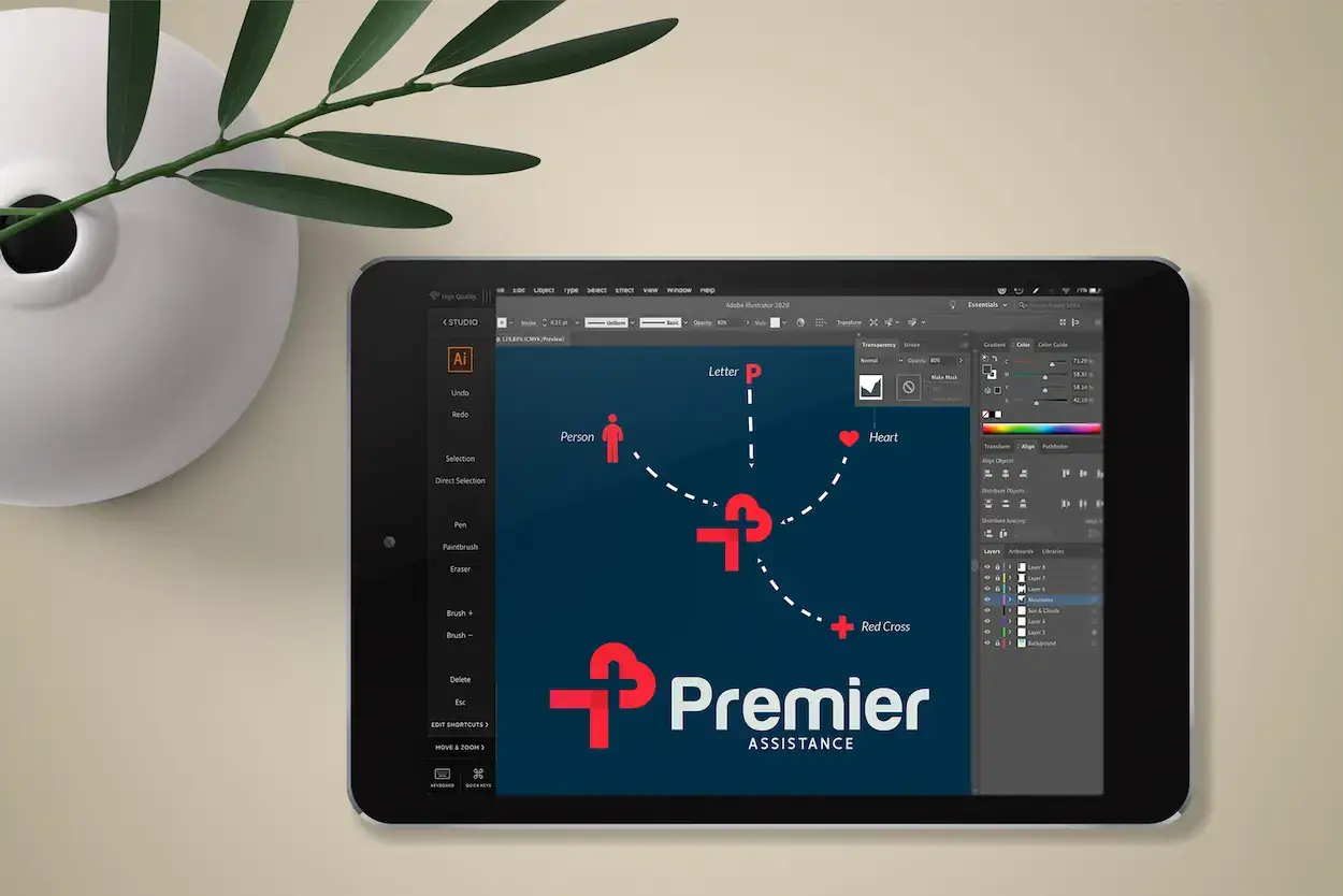 Premier Assistance: Brand identity