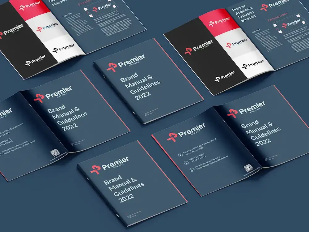 Brand manual covers
